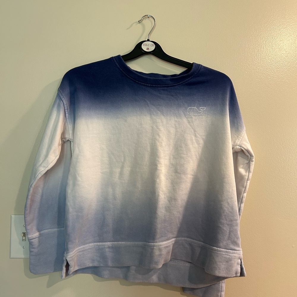 Vineyard Vines Blue Ombre Whale Sweatshirt